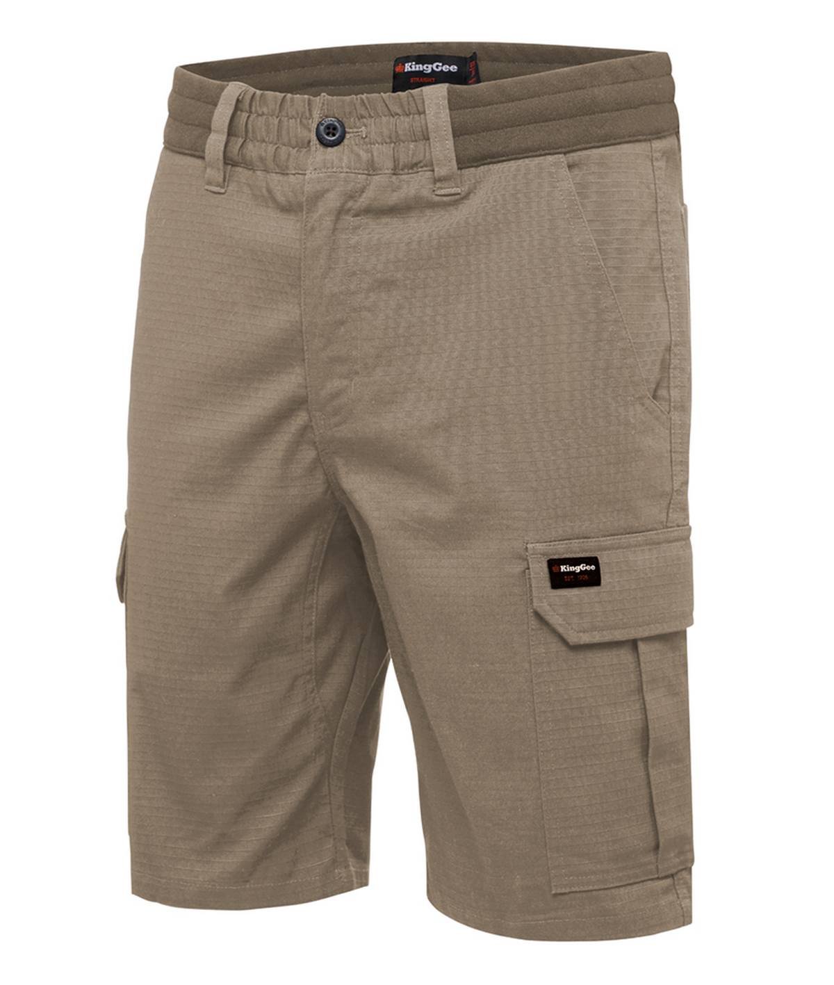 KingGee Mens Comfort Waist Short - K17007