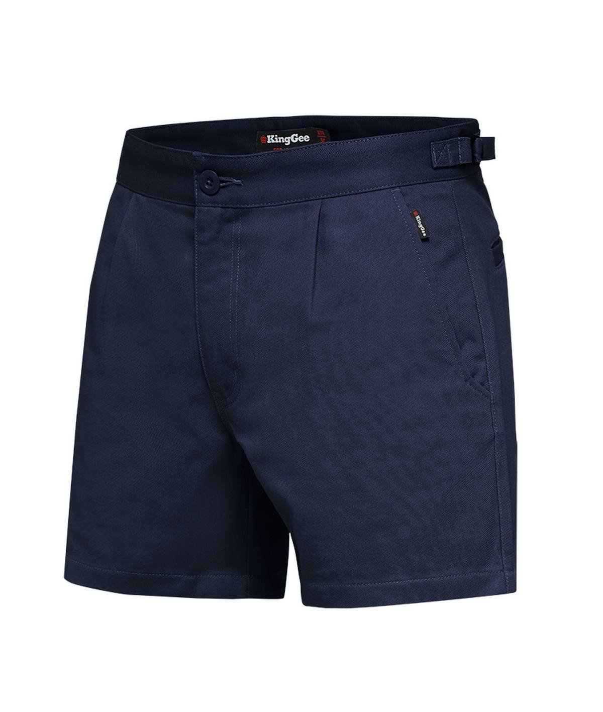 KingGee Mens Drill Utility Shorts - K07010