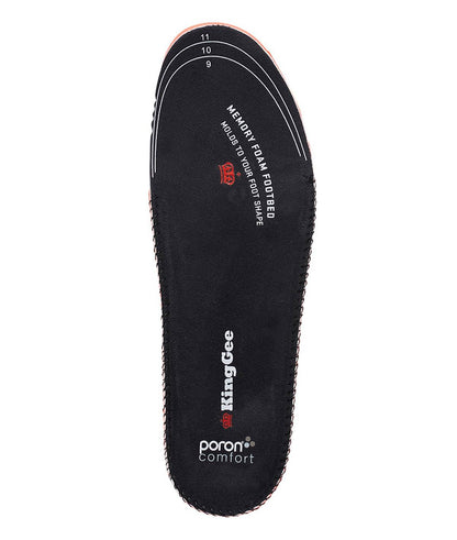 KingGee Mens Max Comfort Insoles - K09500