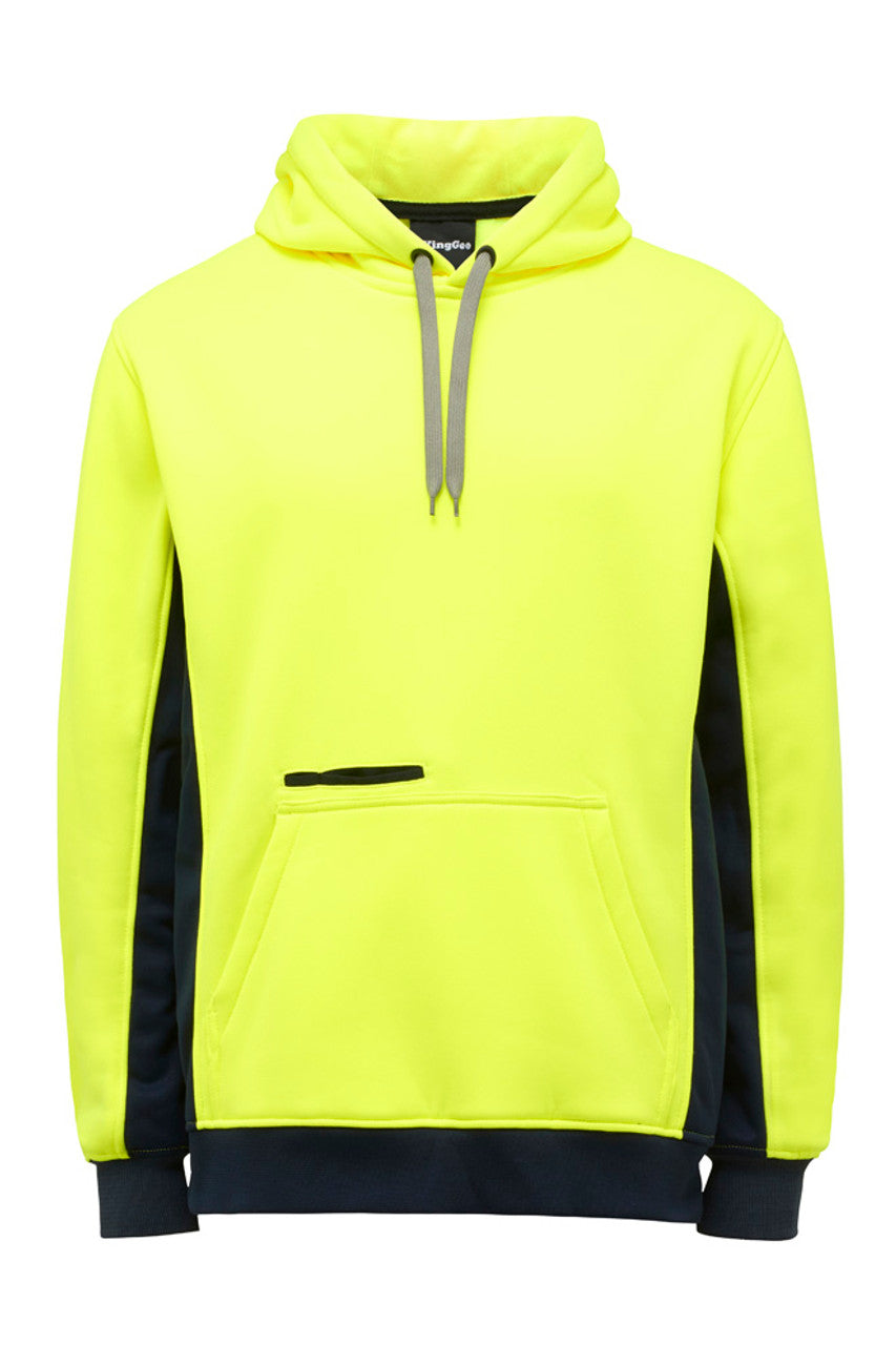 KingGee Mens Hi Vis Pull Over Hoodie - K55033