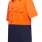 Hard Yakka S/Sl L/Weight Drill 2 Tone Ventilated Shirt - Y04620
