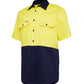 Hard Yakka S/Sl L/Weight Drill 2 Tone Ventilated Shirt - Y04620