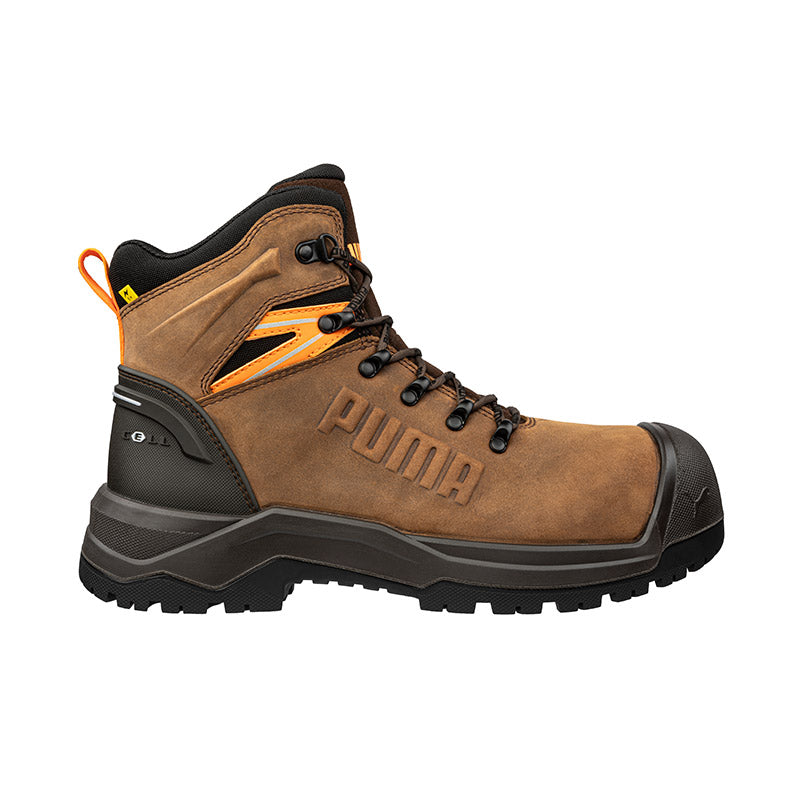 PUMA 632717 IRON HD MID BROWN SAFETY BOOT
