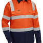 Bisley - Taped Biomotion Hi Vis Cool Lightweight Vented Shirt - BS6396T