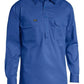 Bisley BSC6820 Closed Front Lightweight Drill L/S Shirt