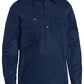 Bisley BSC6820 Closed Front Lightweight Drill L/S Shirt