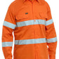 Bisley BS6698T Taped Hi Vis Cool Lightweight Drill Shirt