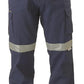 Bisley BPC6007T 8 Pocket Cargo Pants 3M Reflective Tape