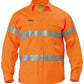 Bisley BT6482 HiVis 3M Reflective Tape Mens Drill L/S Shirt