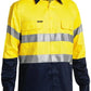 Bisley BT6456 Two Tone HiVis 3M Reflective Tape L/S Shirt