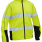 Bisley Mens Taped Hi Vis Zip Front Fleece (BK6611T)