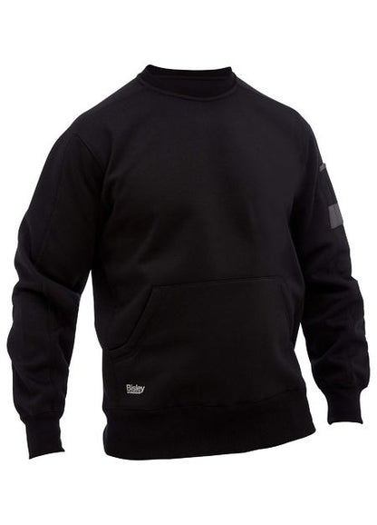 BK6723 - Work Fleece Crew Neck Jumper - Bisley