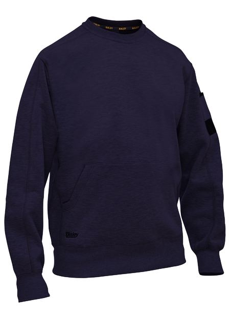 BK6723 - Work Fleece Crew Neck Jumper - Bisley