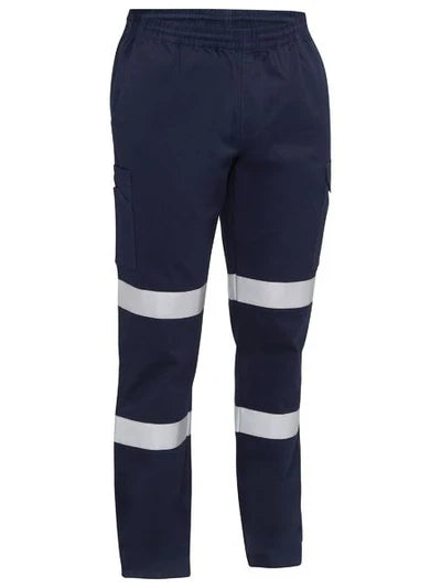 Bisley BPC6029T Taped Elastic Waist Cargo Work Pant