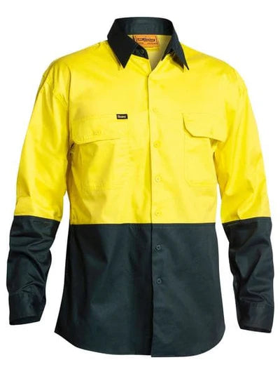 Bisley BS6895 Cool Vent Two Tone Lightweight L/S Shirt