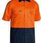 Bisley BS1895 Two Tone Cool Lightweight Drill Shirt Short Sleeve