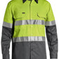 Bisley BS6696T Mens Taped Cool L/S HiVis Shirt