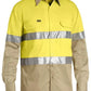 Bisley BS6696T Mens Taped Cool L/S HiVis Shirt