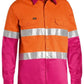 Bisley BS6696T Mens Taped Cool L/S HiVis Shirt