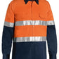 Bisley BS6696T Mens Taped Cool L/S HiVis Shirt