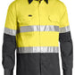 Bisley BS6696T Mens Taped Cool L/S HiVis Shirt