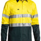 Bisley BS6896 Mens L/S Taped Hi Vis Cool Lightweight Shirt