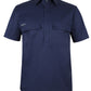 6WKCS - JB's S/S Stretch Close Front Work Shirt - Jb's Wear