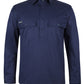 6WLCS - JB's L/S Stretch Close Front Work Shirt - Jb's Wear