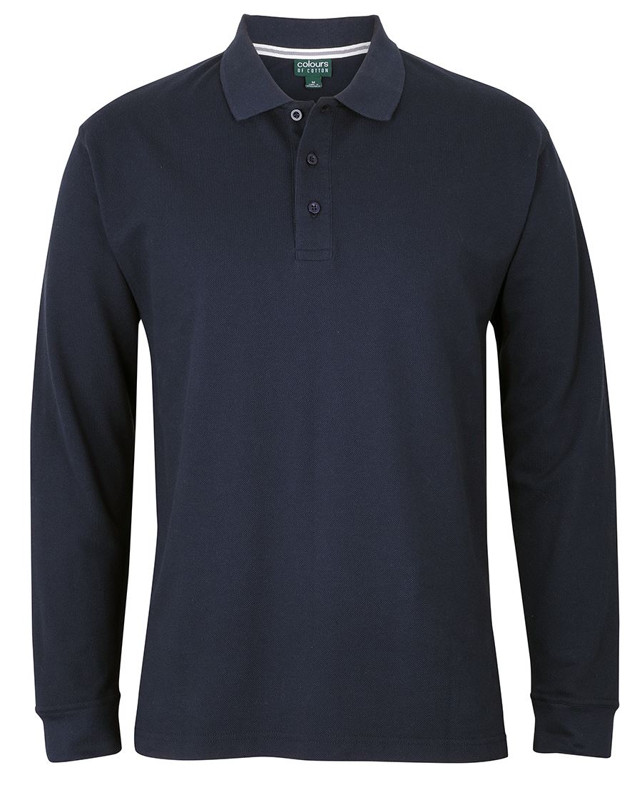 JB's L/S Pique Polo - S2ML