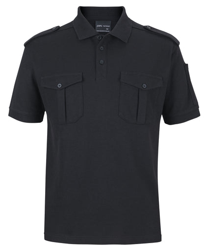 Jb's S/s 250 Epaulette Polo - 210ES