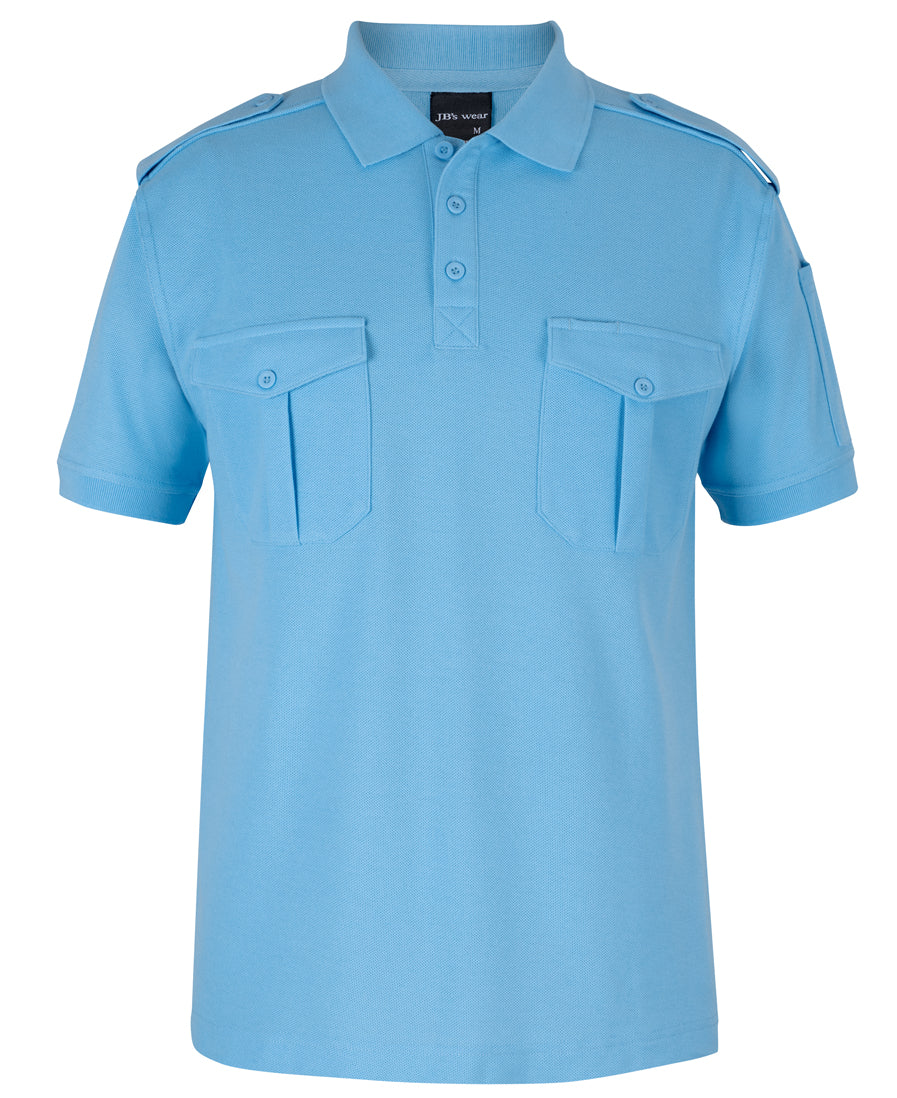 Jb's S/s 250 Epaulette Polo - 210ES