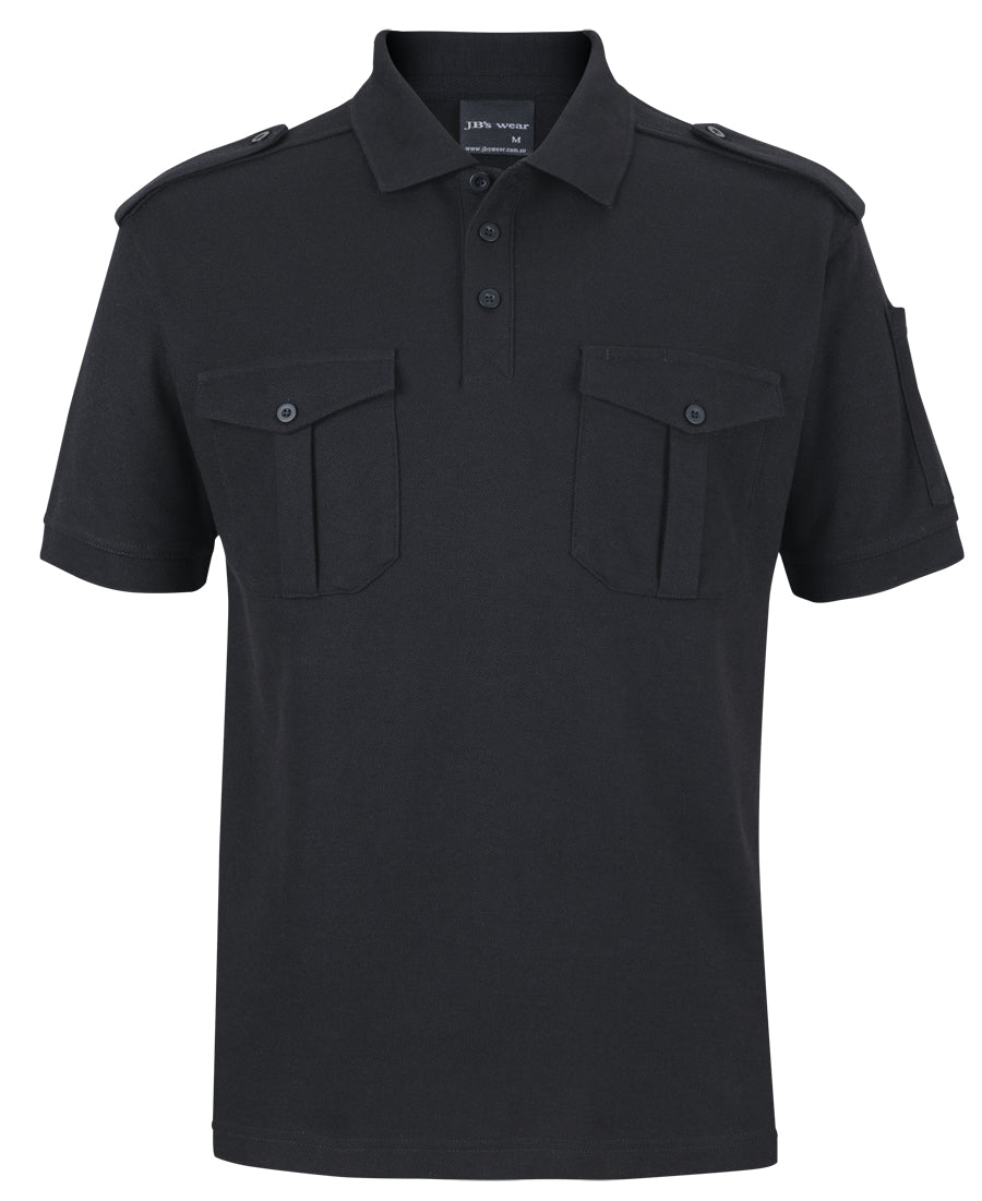 Jb's S/s 250 Epaulette Polo - 210ES