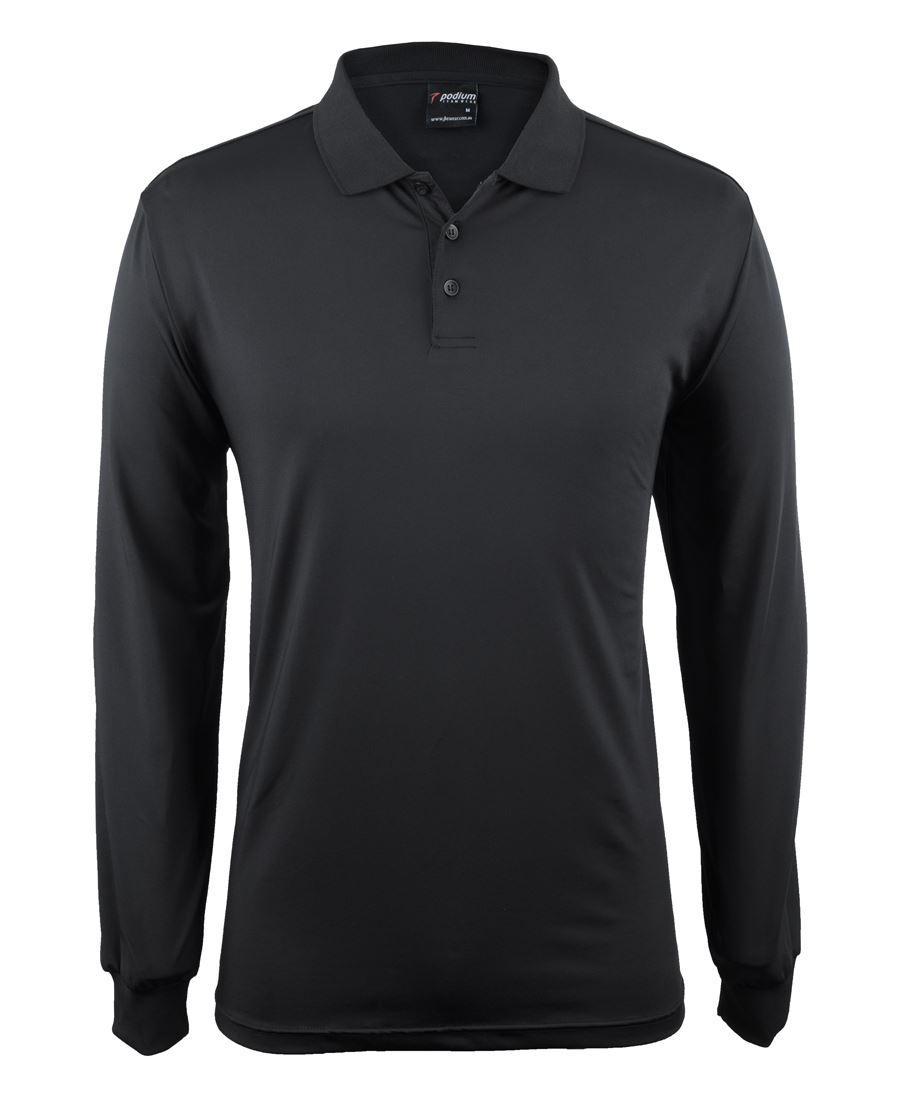 JB's  Podium L/S Stretch Polo - 7STL