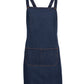 JB's Cross Back Denim Apron (without Straps) - 5ACBD