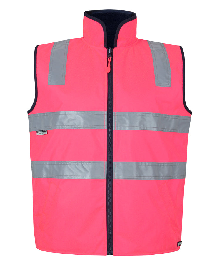 6D4RV - JB's Hi Vis 4602.1 (D+N) Reversible Vest - Jb's Wear
