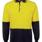 JB's Hi Vis L/S Cotton Polo - 6CPHL