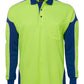 JB's Hi Vis L/s Arm Panel Polo - 6AP4L