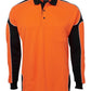 JB's Hi Vis L/s Arm Panel Polo - 6AP4L