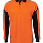 JB's Hi Vis L/s Arm Panel Polo - 6AP4L
