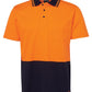 JB's Hi Vis Non Cuff S/s Cotton - 6NCCS