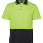 JB's Hi Vis Non Cuff S/s Cotton - 6NCCS