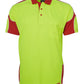 JB's Hi Vis S/S Arm Panel Polo - 6AP4S