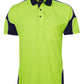 JB's Hi Vis S/S Arm Panel Polo - 6AP4S