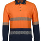 JB's Hi Vis L/S Segmented Tape Polo - 6HLST