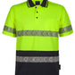 JB's Hi Vis S/S Segmented Tape Polo - 6HSST