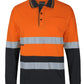 JB's Hi Vis (D+N) L/S Cotton Polo - 6DCPL
