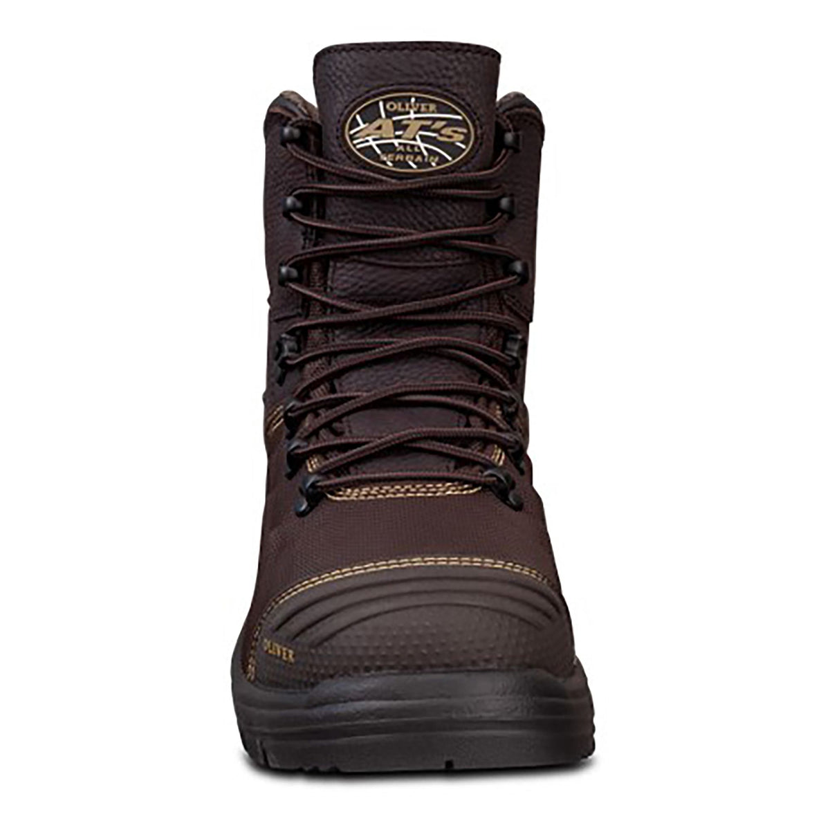Oliver - 150mm Brown Lace-up Boot - 65490