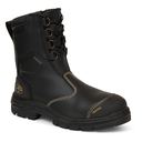Oliver - 200mm Hi Leg Black Zip Sided Boot -  55380