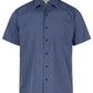Back view of  BELAIR MENS SHIRT SHORT SLEEVE - W1905S -  sold by Kings Workwear www.kingsworkwear.com.au