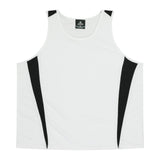 Back view of  EUREKA MENS SINGLETS - W1104 -  sold by Kings Workwear www.kingsworkwear.com.au